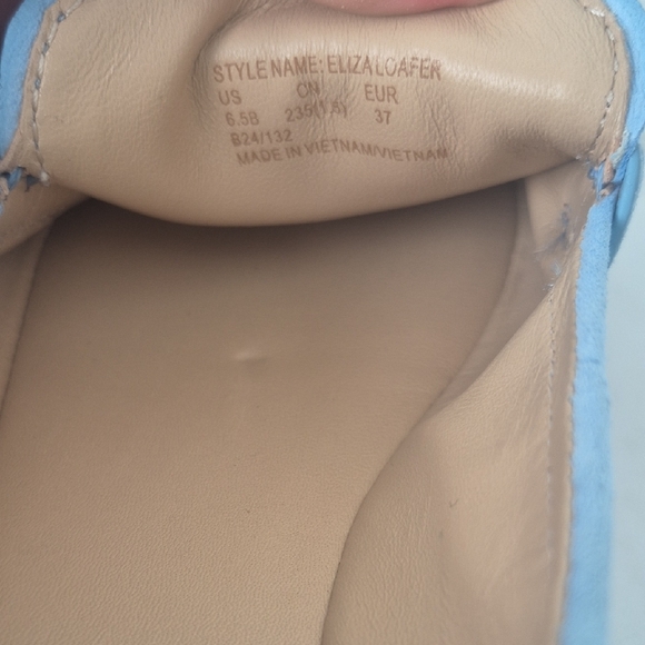 Kate Spade Sky Blue Suede Flats - Picture 8 of 8